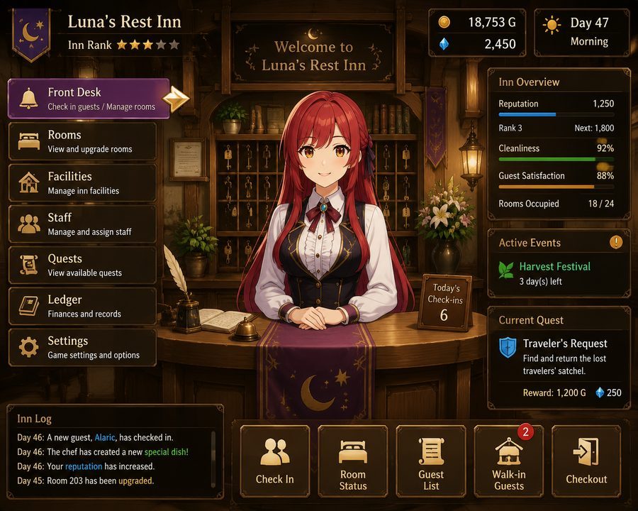 异世界旅馆 幻想世界 资料图 1